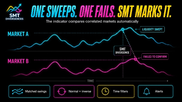 Trading product for DoIt SMT Divergences Indicator Double Top Key Levels, image 2