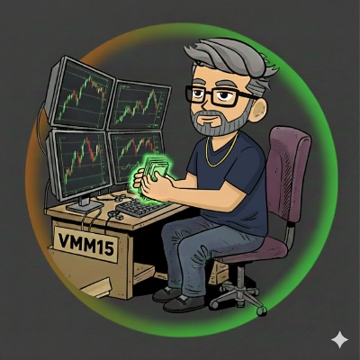 "VMM Average Median" logo