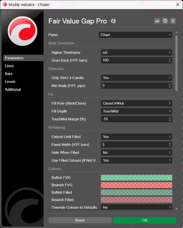 Imej yang dimuat naik "Fair Value Gap Pro"