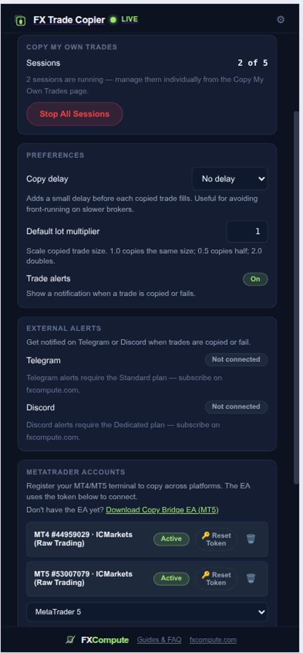 Trading product for FXCompute Trade Copier Multi-platform plugin No Overtrading One-click Trading, image 6