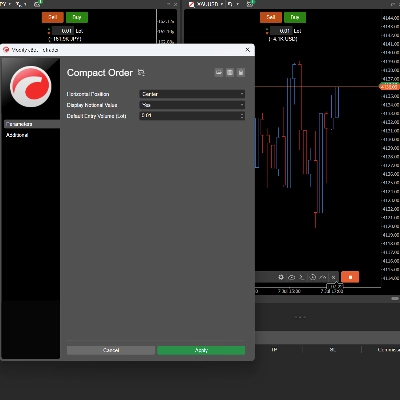 Trading product for Compact Order cBot One-click Trading Volume, image 1