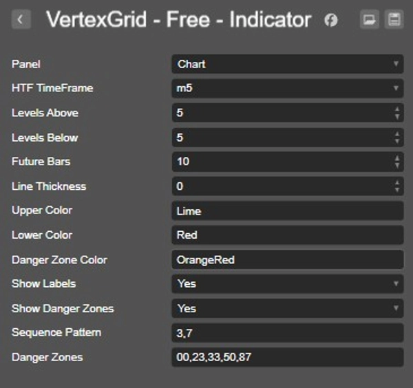 Trading product for VertexGrid - Free - Indicator Indicator Key Levels, image 3
