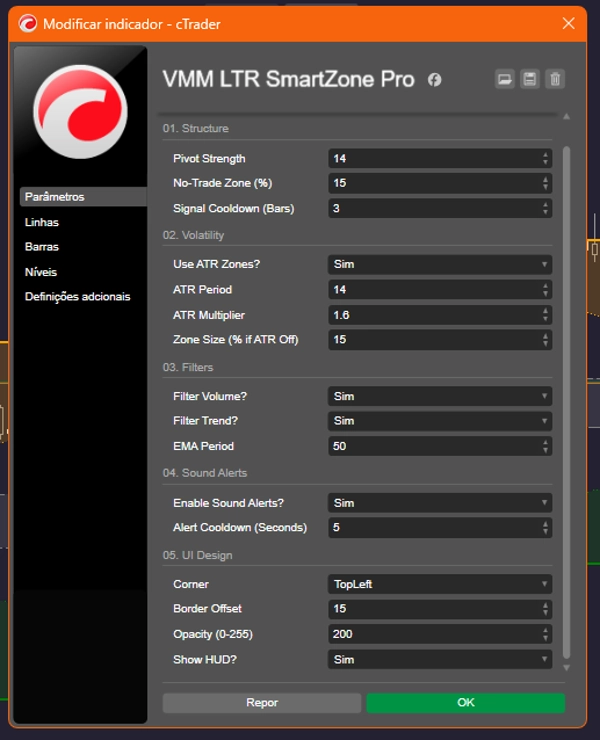 Trading product for VMM LTR SmartZone Pro Indicator Premium/Discount  MSS, image 5