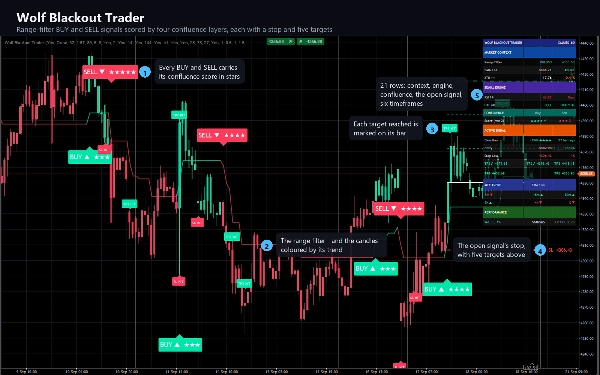 Trading product for Wolf Blackout Trader 지표 EMA Key Levels, image 11