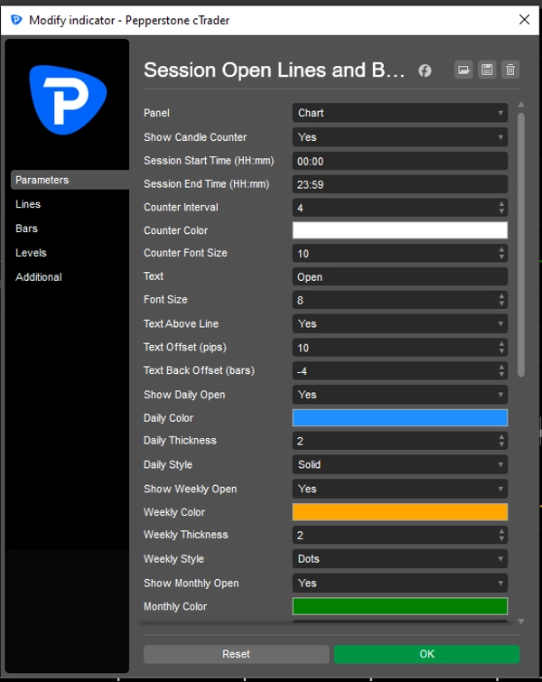 "Session Open Lines and Bar Counter" 업로드된 이미지