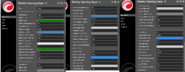 Загруженное изображение продукта "Weekly Opening Gaps"