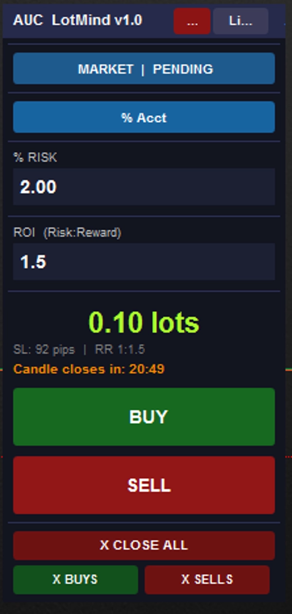 Trading product for LotMind cBot TP Manager Fixed Lot, image 5