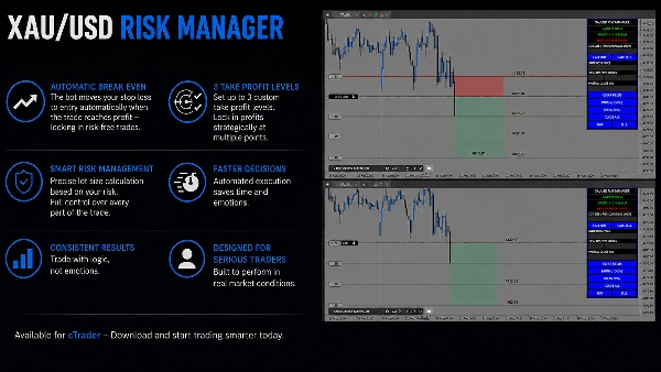 Trading product for XAUUSD RISK MANAGER_noSourceCode cBot TP Manager Stop Loss (SL) Manager, image 2