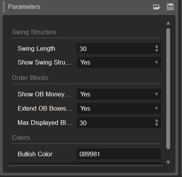 Trading product for OrderBlock Money Percentage_noSourceCode Indicator Key Levels MSS, image 3