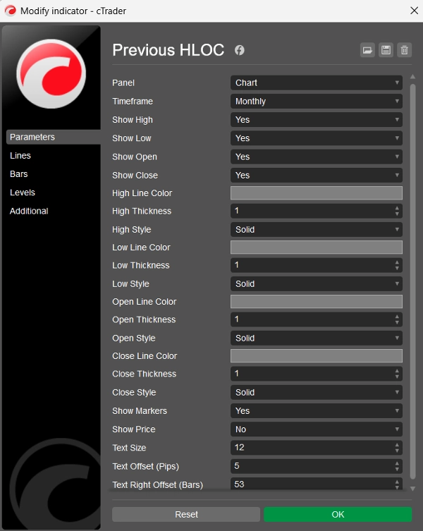 "Previous HLOC" uploaded image