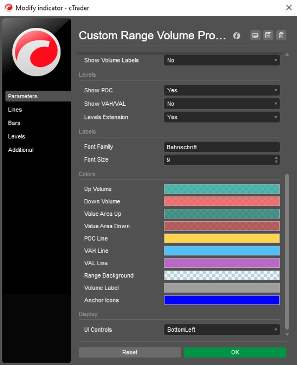 Trading product for Custom Range Volume Profile Indikator Volume, image 11