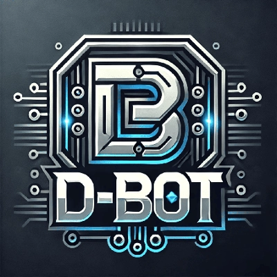 "D bot" logo