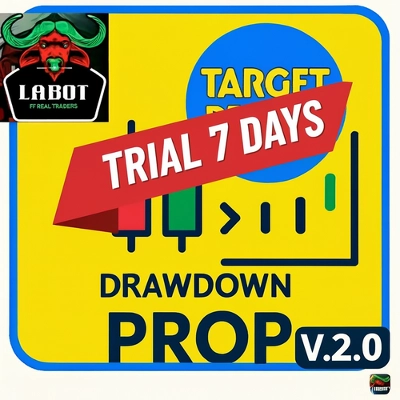 "Prop Ready Bot v2.0 Trial 7days" 로고
