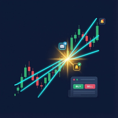 "Trend Line Alerts" logo