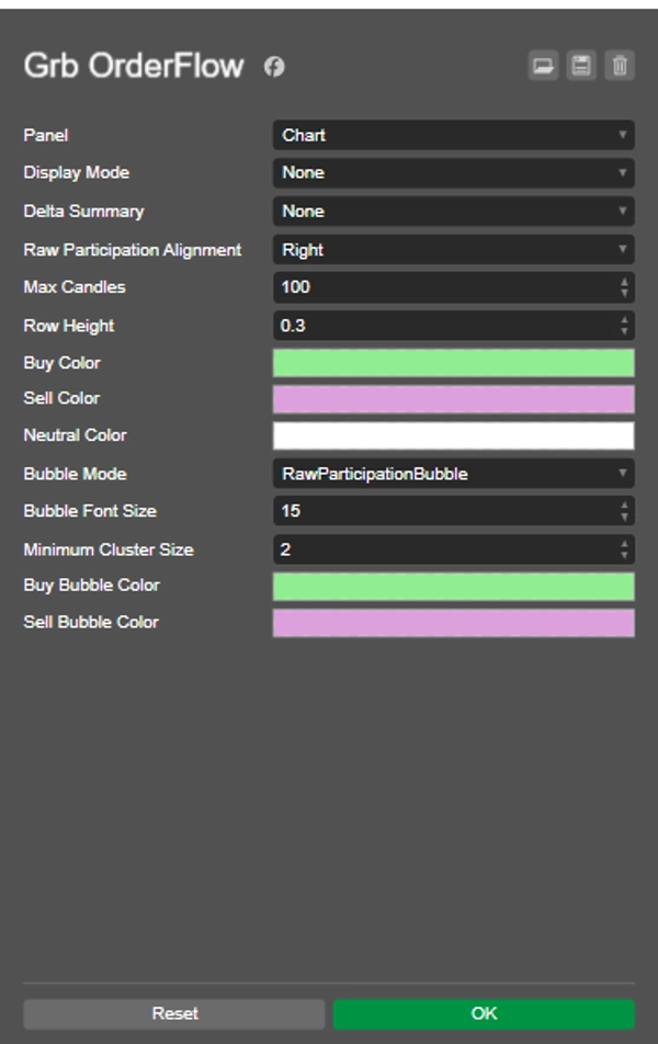 Trading product for Grb OrderFlow Indicator Volume, image 5