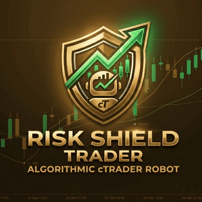 "Risk Shield Trader" logo