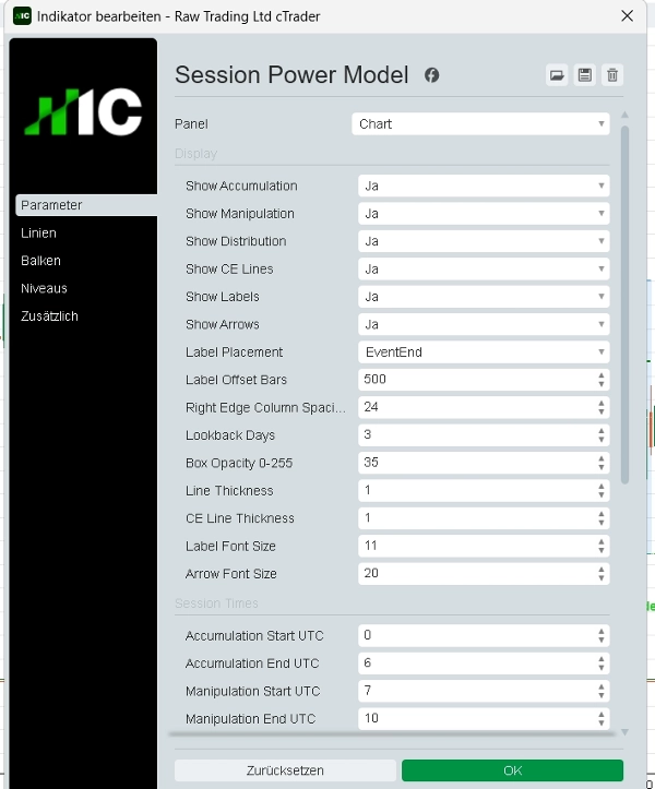 Trading product for Session Power Model Indicador Liquidity Sweep Market Structure, image 4