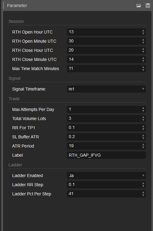 "Real Trading Hours RTH BOT" uploaded image
