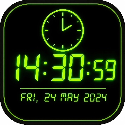 „TIME and DATE ON CHART“-Logo