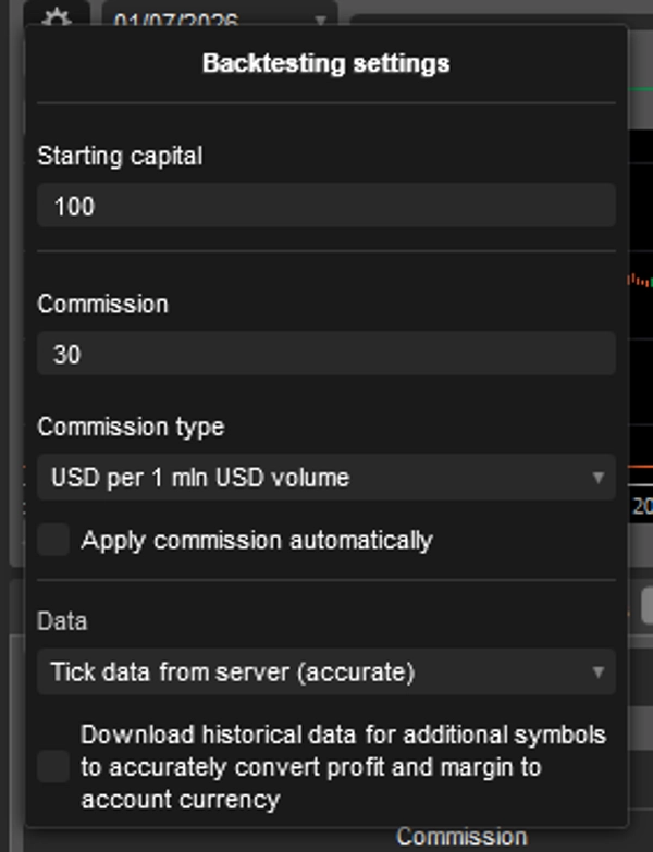Trading product for Adaptive Trend Convexity Pro cBot Position Sizer TP Manager, image 8