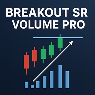 "Breakout SR Volume Pro" โลโก้