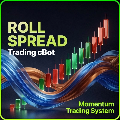Logotipo de "wt.Roll Spread Estimator cBot"