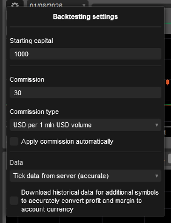 Trading product for Heikin Ashi Momentum Fusion Pro cBot Position Sizer ADX, image 7