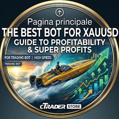"The best bot for XAUUSD super profits" logo
