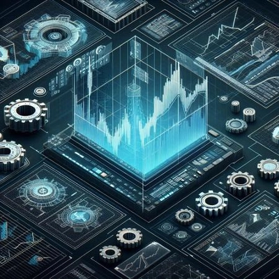 "AIQuantumTradingEdge-V2" 로고