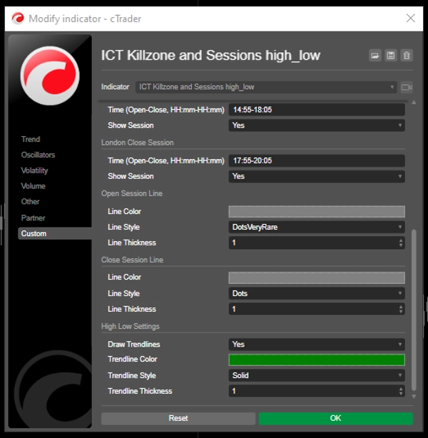 صورة "ICT Killzone and Sessions high_low" المحملة