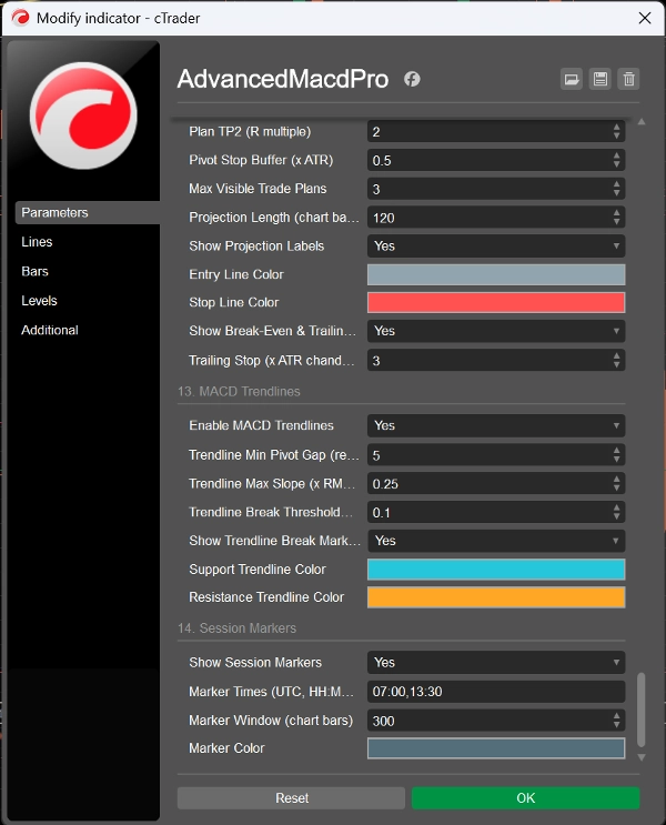 Trading product for AdvancedMacdPro Indicator ADX EMA, image 5