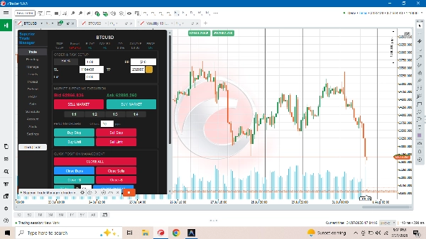 Trading product for Superior Trade Manager cTrader v1.0 cBot Partial Close One-click Trading, image 2