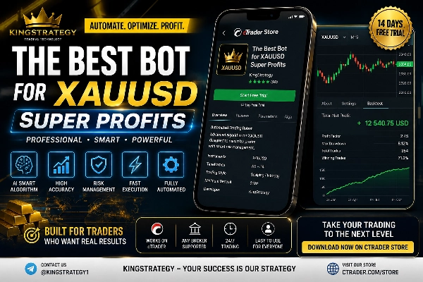 Trading product for The best bot for XAUUSD super profits cBot Forex XAUUSD, image 7