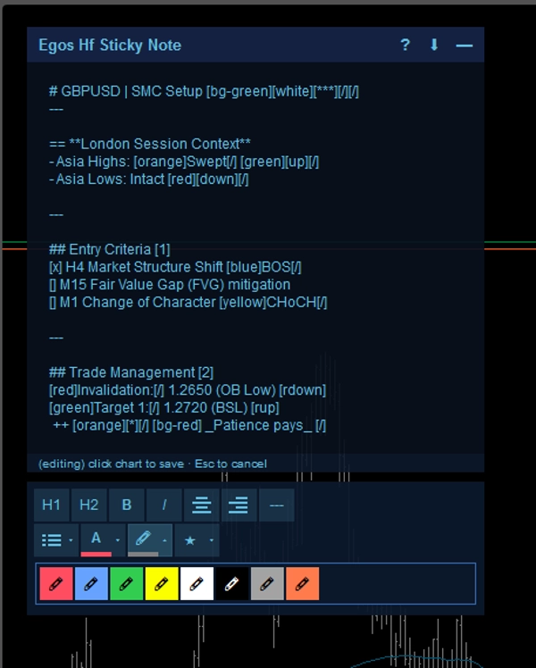 Trading product for EGOs HF Sticky Note Indicator EMA Key Levels, image 4