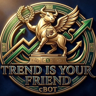 "Trend is your friend cBot" logo