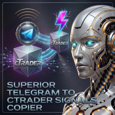 Логотип продукта "Superior Telegram To cTrader Copier"