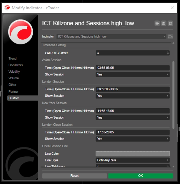 صورة "ICT Killzone and Sessions high_low" المحملة