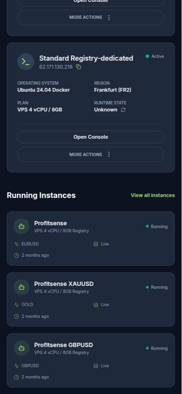 Trading product for Algo VPS Desktop plugin One-click Trading VPS Recommended, image 5